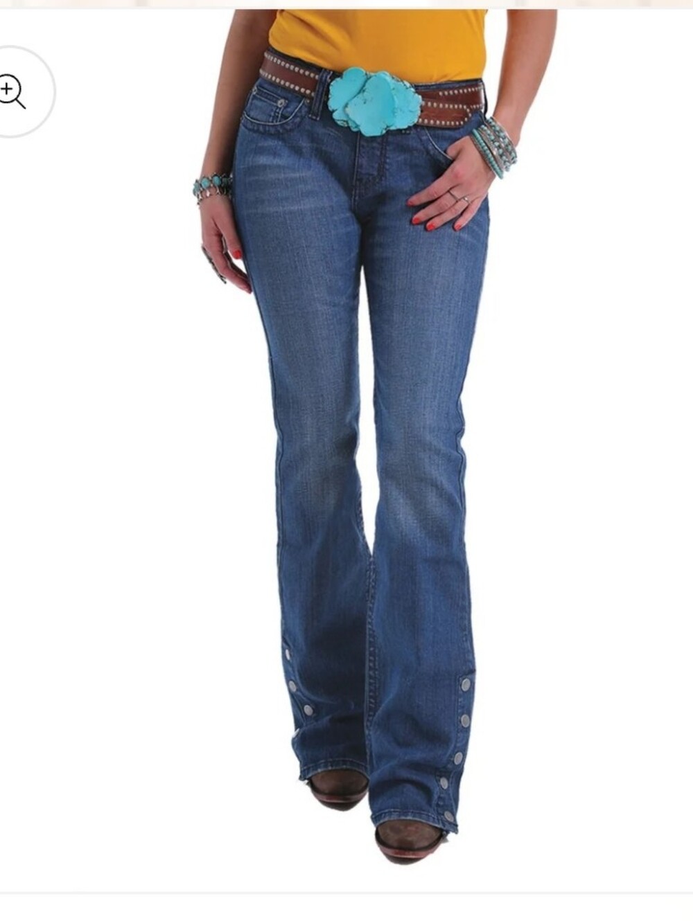 Cruel Hannah Embroidered Jeans